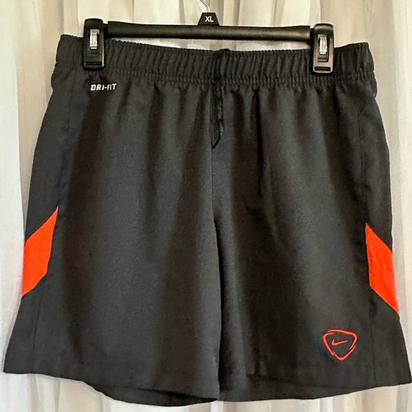 Nike Other - Nike Black Athletic Shorts with Red Panels